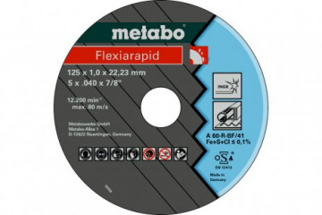 METABO - FLEXIARAPID 105X1,6X16,0 INOX, TF 41 (616180000)