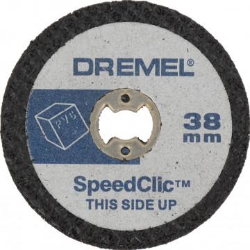 DREMEL® EZ SpeedClic: tarcze tnące do plastiku 2615S476JB