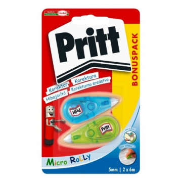 Pritt Micro Rolli 5mmx6m – 2ks blistr 4015000435253