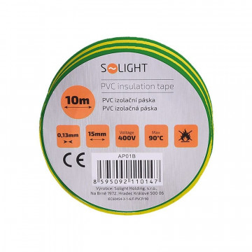 Solight izolační páska, 15mm x 0,13mm x 10m,…