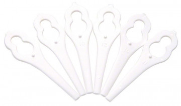 Příslušenství pro strunové sekačky na trávu BOSCH Plastové nože bílé F016800177